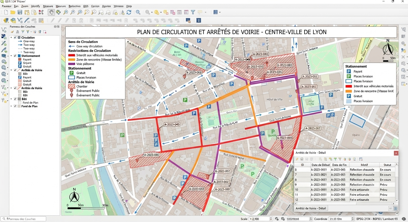 Plans de circulation et arrêtés de voirie, Geomark SIG Solutions