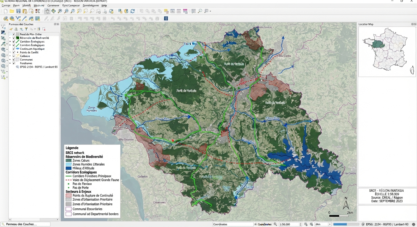 Schéma Régional de Cohérence Écologique, Geomark SIG Solutions