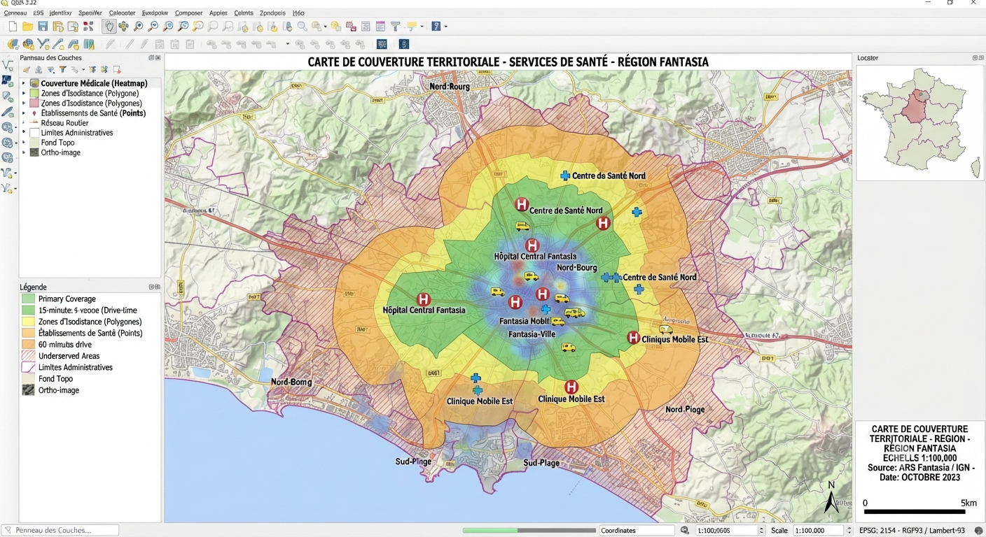 Couverture territoriale d'intervention, Geomark SIG Solutions