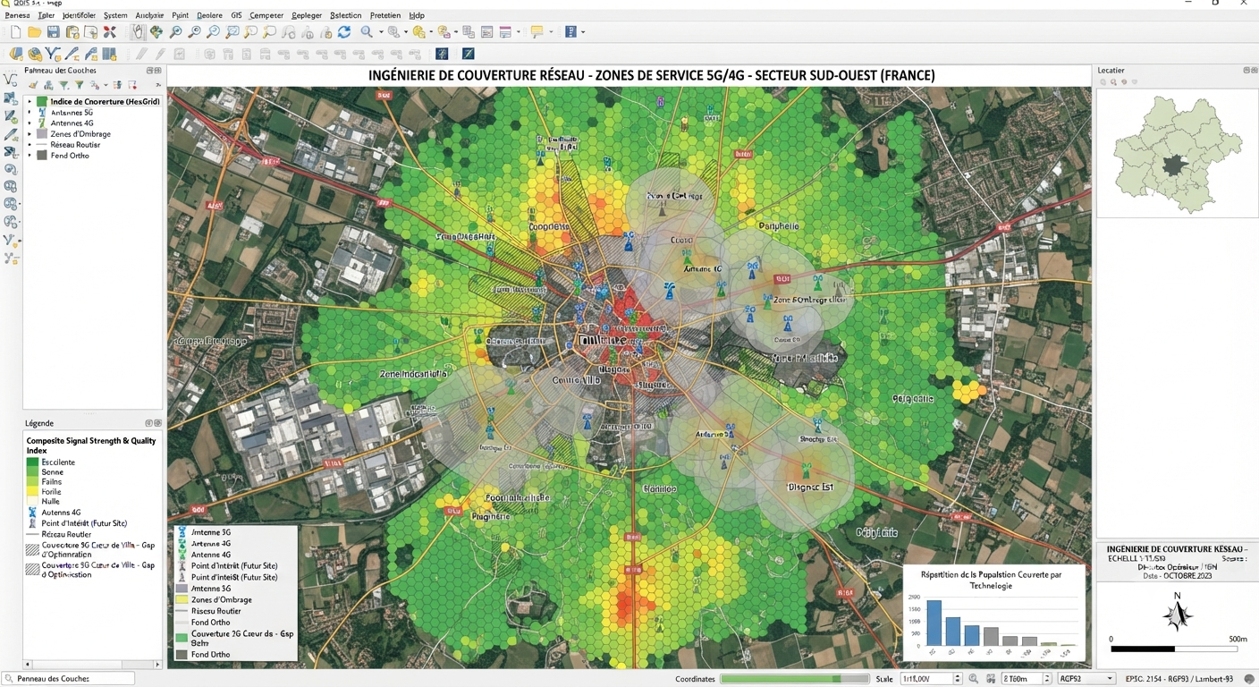 Ingénierie réseau télécoms, Geomark SIG Solutions