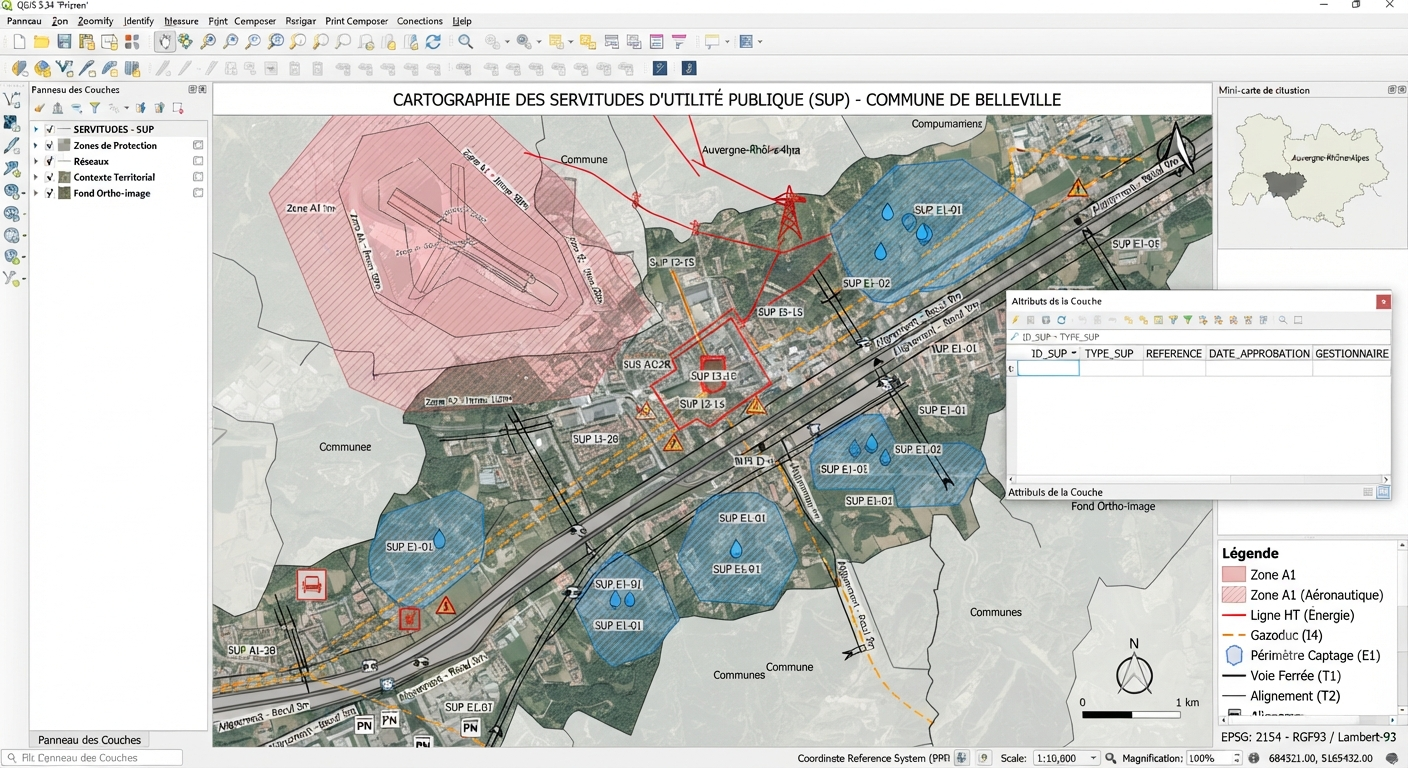Servitudes d'utilité publique, Geomark SIG Solutions