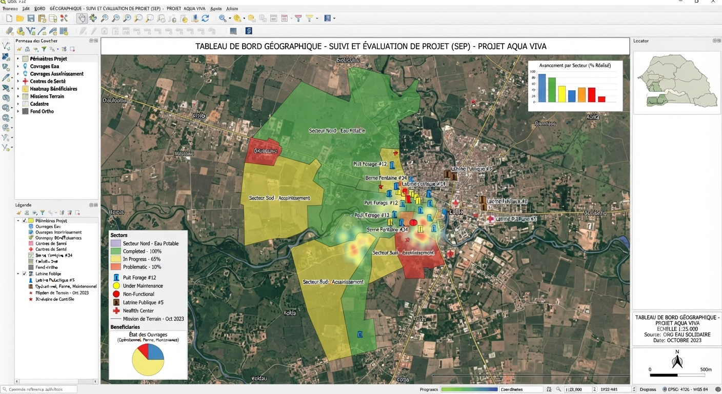 Suivi-évaluation de projets, Geomark SIG Solutions