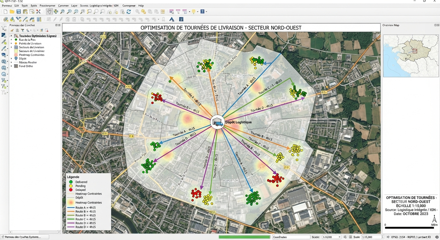 Optimisation de tournées, Geomark SIG Solutions